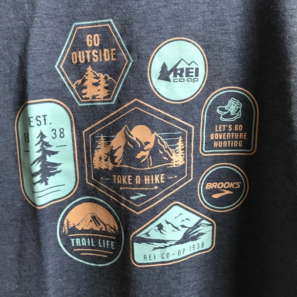 Brooks x REI Hiking T-Shirt - Picture 3 of 4